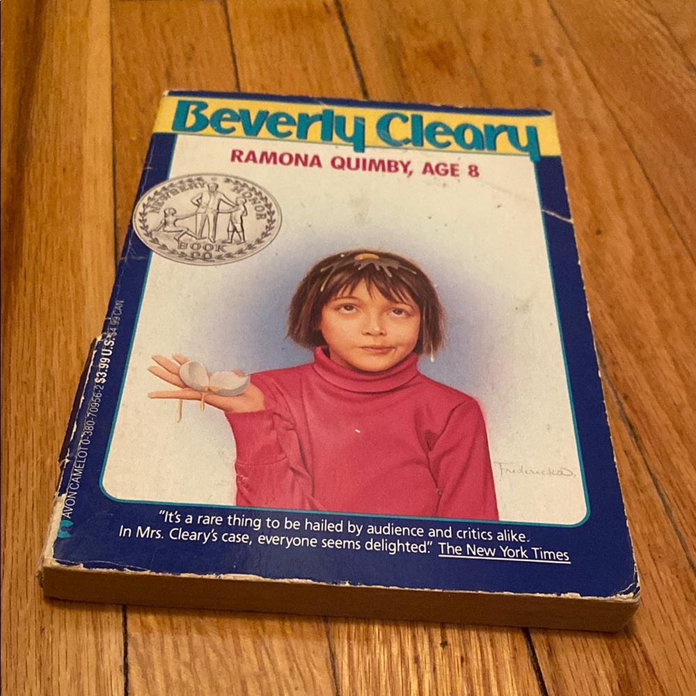 Beverly Cleary Book - Ramona Quimby, Age 8